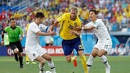 Sweden's offensive game developed cracks in Korea's armor