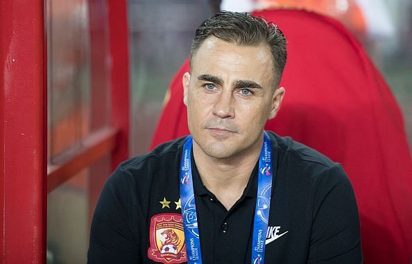 Cannavaro is currently in charge of Guangzhou Evergrande