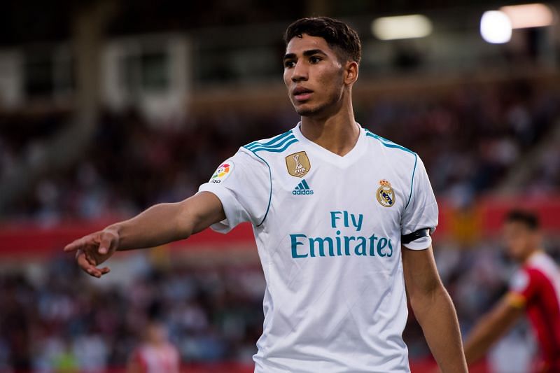 Hakimi played 17 games for the senior team in 2017/18