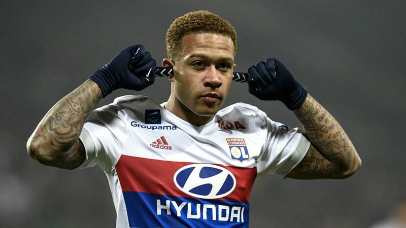 Memphis scored 22 goals for Lyon in 2017/18