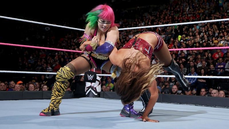 Asuka on this week&#039;s SmackDown