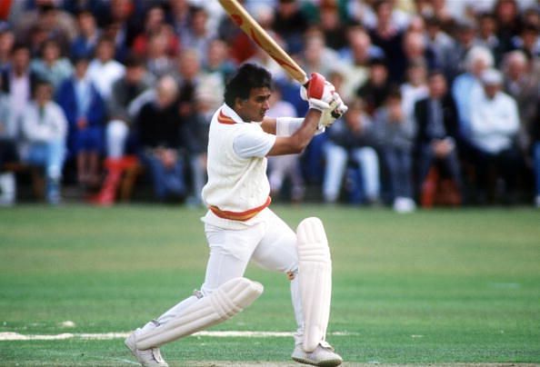 Sport. Cricket. pic: circa 1987. Sunil Gavaskar, India.