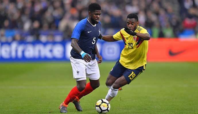 Samuel Umtiti will have to forge a strong partnership with Varane at the back