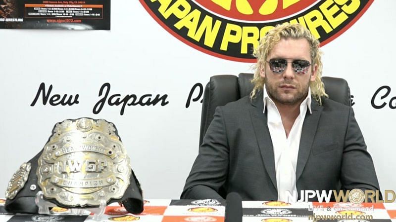 New IWGP Heavyweight Champion Kenny Omega