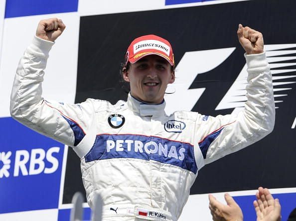 Formula One driver Robert Kubica of Pola