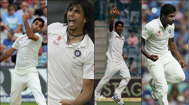 Image result for indian cricket team fast bowlers in tests