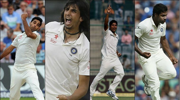 top indian test bowlers