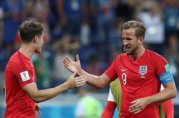 England left it late to clinch all three points against Tunisia