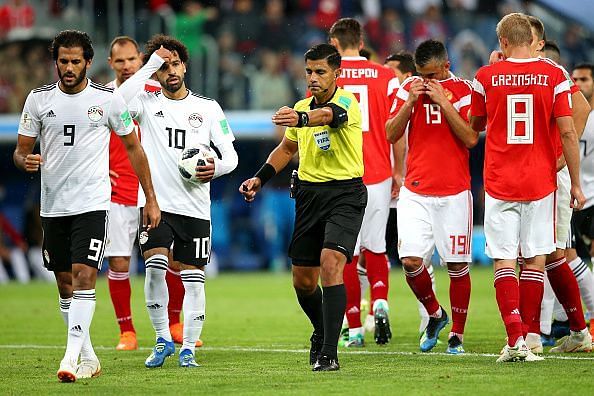 Russia v Egypt: Group A - 2018 FIFA World Cup Russia