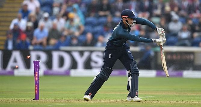 Who is the only man to be out for 99 in T20 Internationals?