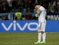Football: Argentina vs Croatia at World Cup