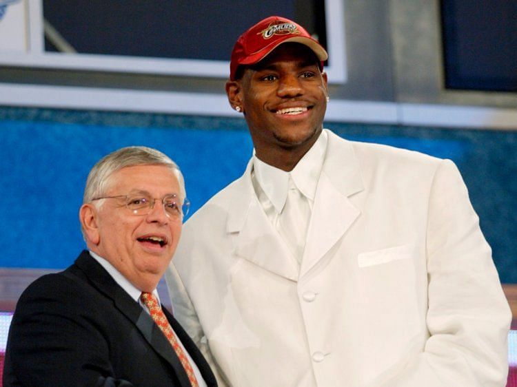 LeBron James is the best first overall pick to come out of high school