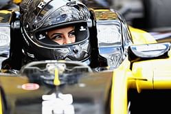 Saudi woman drives F1 car to mark the end of a ban on Women Driving in the country.