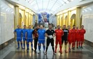 3-a-side-football match in St Petersburg Underground ahead of 2018 FIFA World Cup