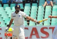 India's batsman Vangipurappu Venkata Sai