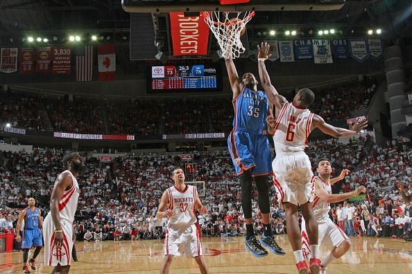 Oklahoma City Thunder v Houston Rockets - Game Three