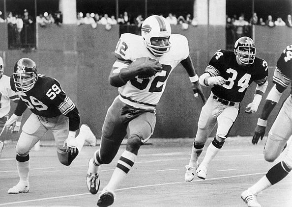 O.J. Simpson Running with Football