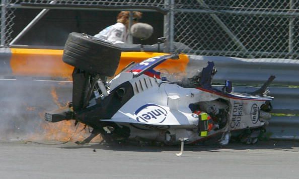 BMW Sauber driver, Robert Kubica of Pola...