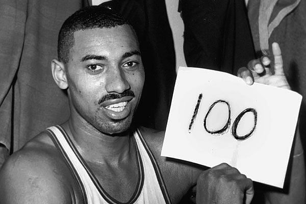 Chamberlain is remembered for his 100-point game in 1962