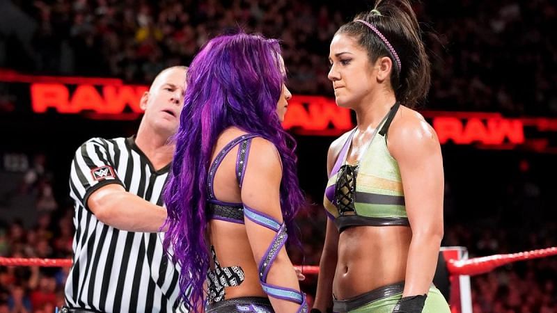 Sasha Banks and Bayley