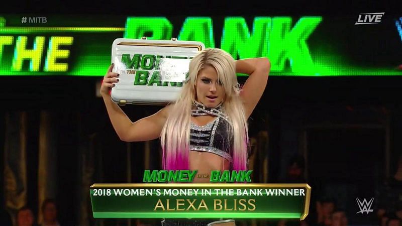 Alexa Bliss botched the ending of the Money in the Bank women&#039;s ladder match 