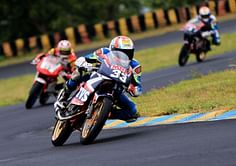 INMRC: Ahamed of TVS racing wins the premier class in the Motorcycle racing championship
