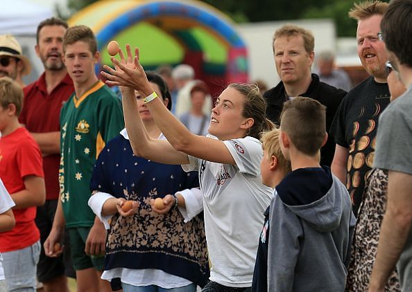 BRITAIN-OFFBEAT-EGG THROWING