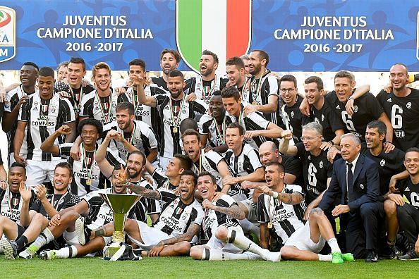 2017  Seria A Football Juventus v Crotone May 21st