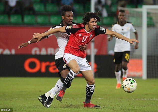 In Salah&#039;s absence, Mohamed Elneny will hold Egypt&#039;s fortunes