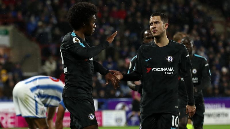 Hazard and Willian will look to create more magic.