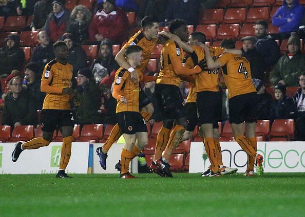 2017 Skybet Championship football Barnsley v Wolves Jan 31st