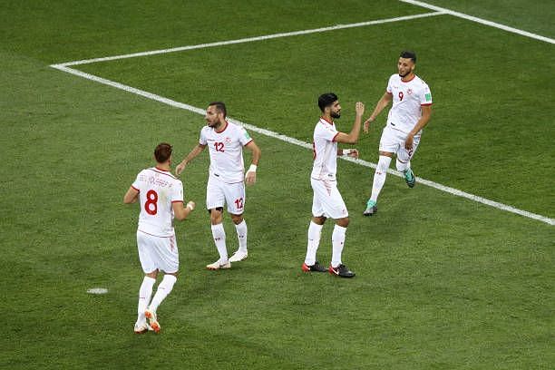 There was hardly any bite from Tunisia in the midfield