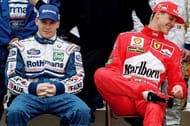 Jacques Villeneuve and Michael Schumacher
