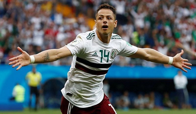 Chicharito hits 50 goals with Mexico