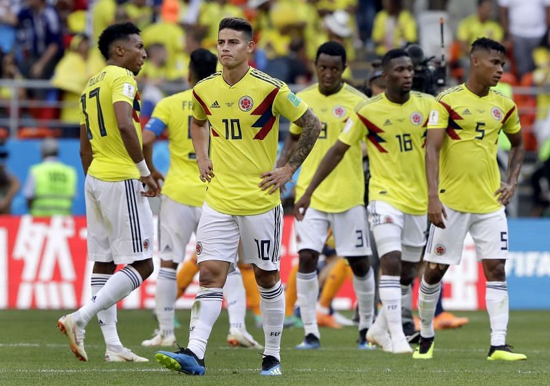 Changes coming to Colombia's team at World Cup after loss