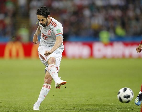 Football: Iran vs Spain at World Cup