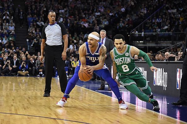 Boston Celtics v Philadelphia 76ers - NBA London Game