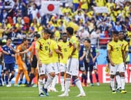 Football: Japan vs Colombia at World Cup