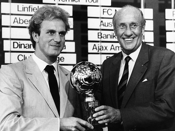 Karl- Heinz Rummenigge And Helmut Schon