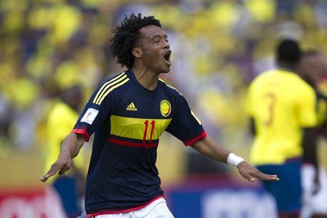 The speedy winger, Juan Cuadrado will be a constant threat down Colombia&#039;s right flank