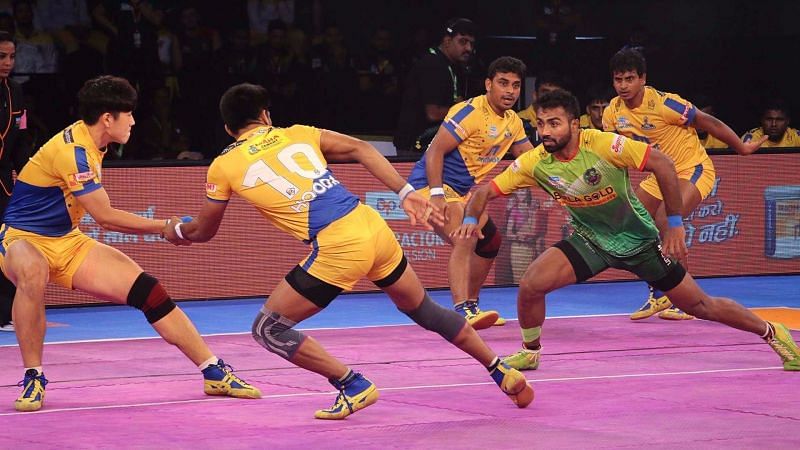 Monu Goyat features in the Indian squad for the Kabaddi masters
