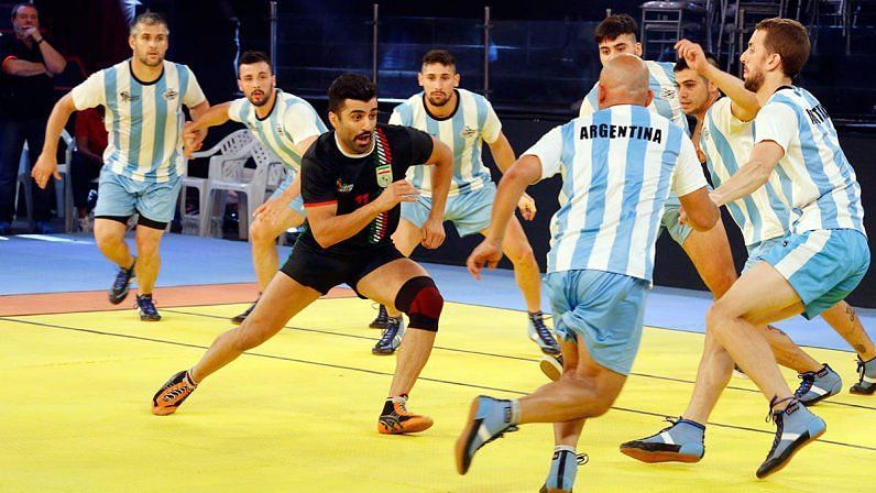 Argentina ready to face Iran in the Kabaddi Masters 2018