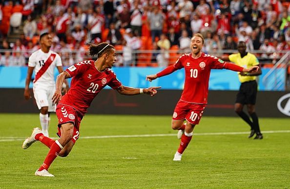 2018 FIFA World Cup Football Group C Peru v Denmark Jun 16th