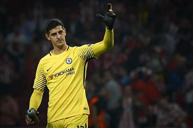 Courtois is entering the final year of his contract at Chelsea