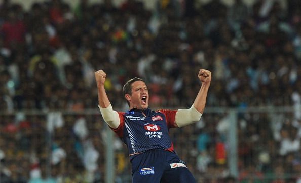 Delhi Daredevils&#039; bowler Roelof van der