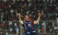 Delhi Daredevils' bowler Roelof van der