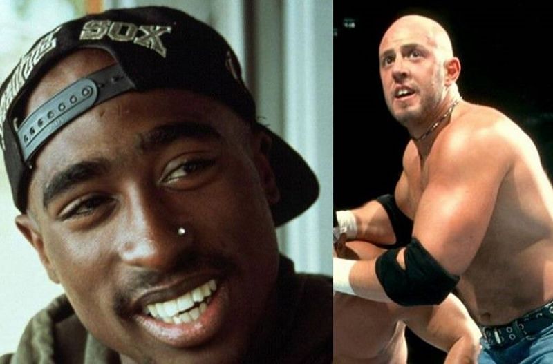 Tupac (Left) was compared by Justin Credible (Right) to Jeff Hardy