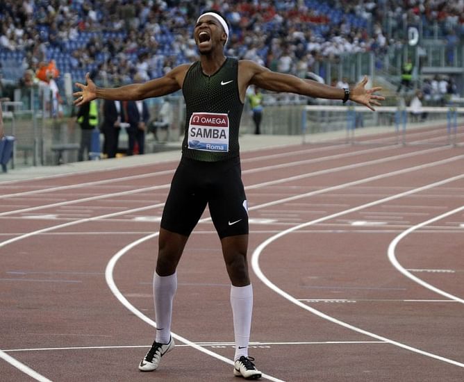 'A huge time': Samba runs fastest 400 hurdles in a decade
