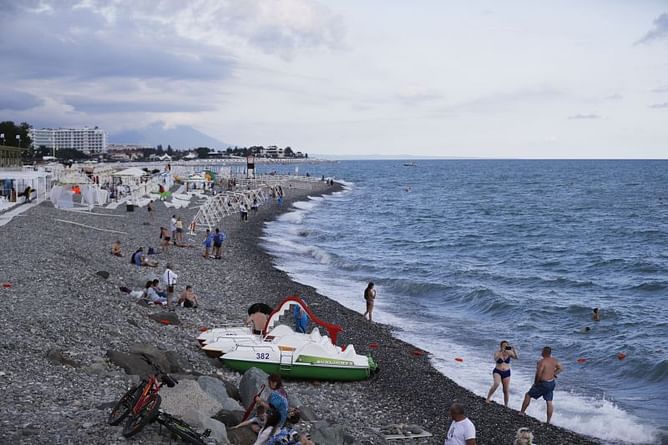Sunny Sochi turns into World Cup playground
