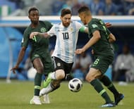 Football: Nigeria vs Argentina at World Cup